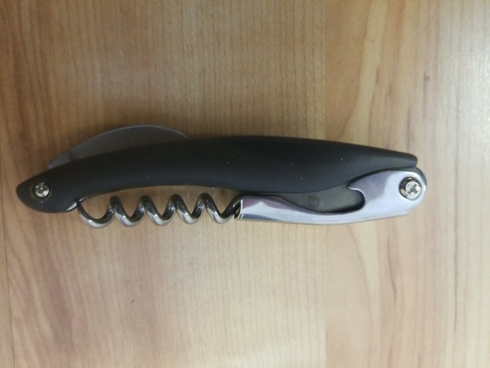 Cadillac Wine Corkscrew, Bottle Opener, Pocket tool, Multi wine opener