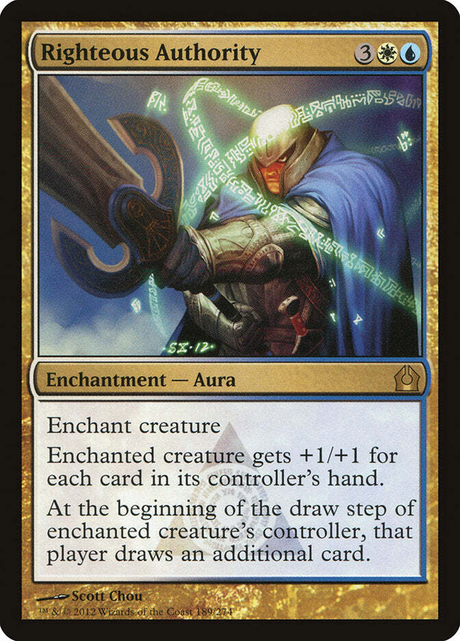 Righteous Authority [Return to Ravnica] Magic MTG