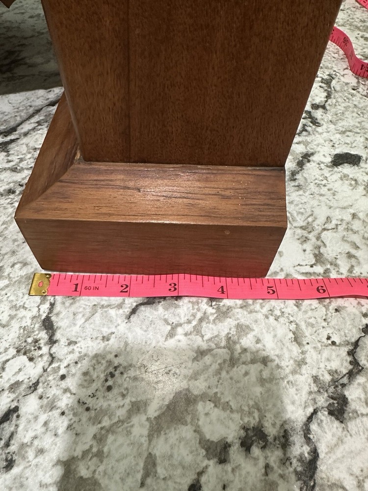 Antique Clock With Shelf