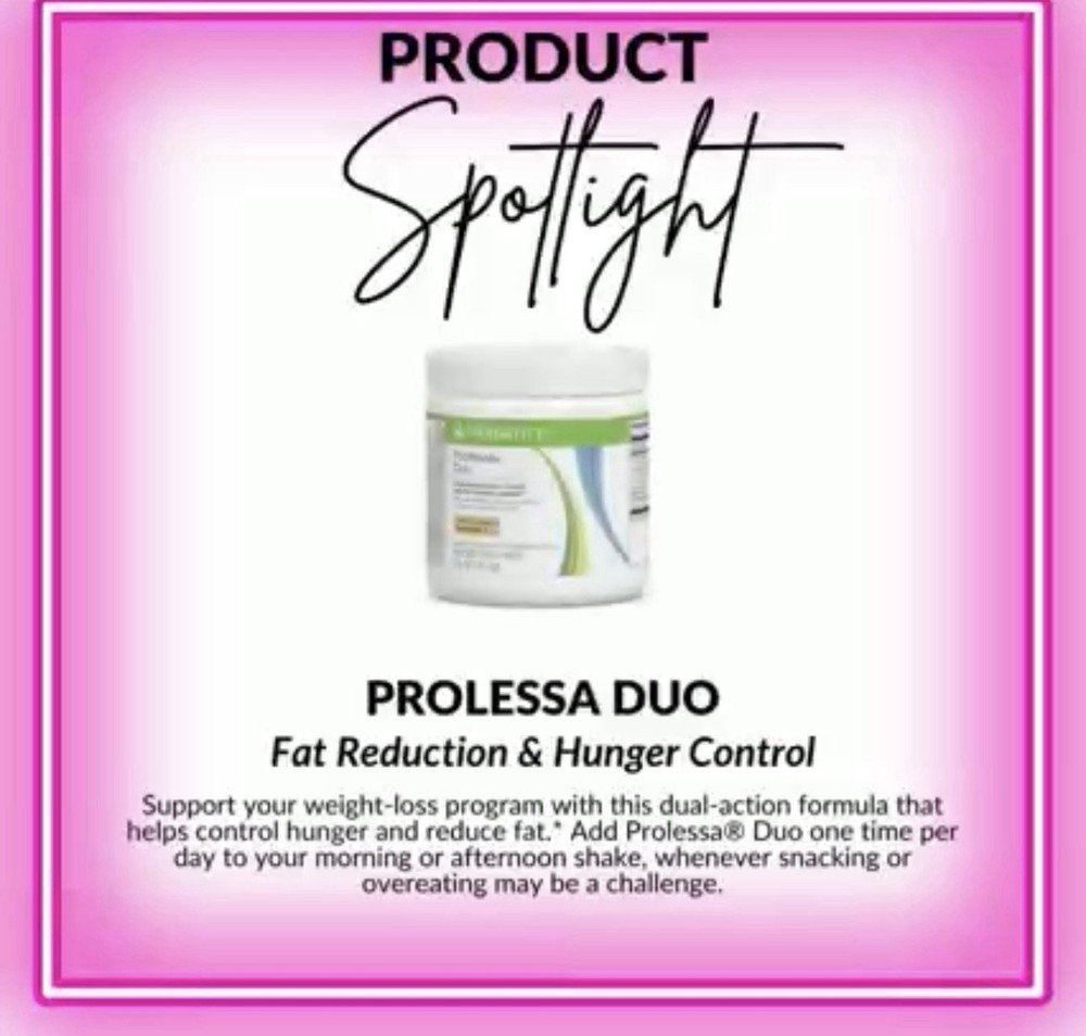 Herbalife PROLESSA Duo 7-day Program - 2.6oz
