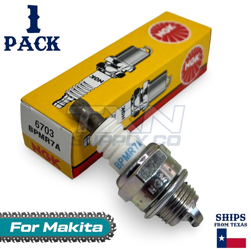 1 Pack NGK Spark Plug - For DCS-9000FW Makita Chainsaw