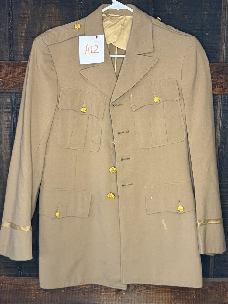 WWII US Army Officer's 4 Pocket Service Coat / Uniform