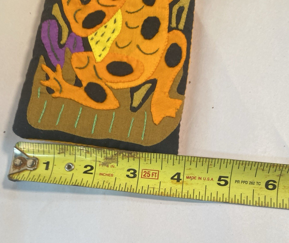 Kuna Mola Eye Glass Case w/ Strap