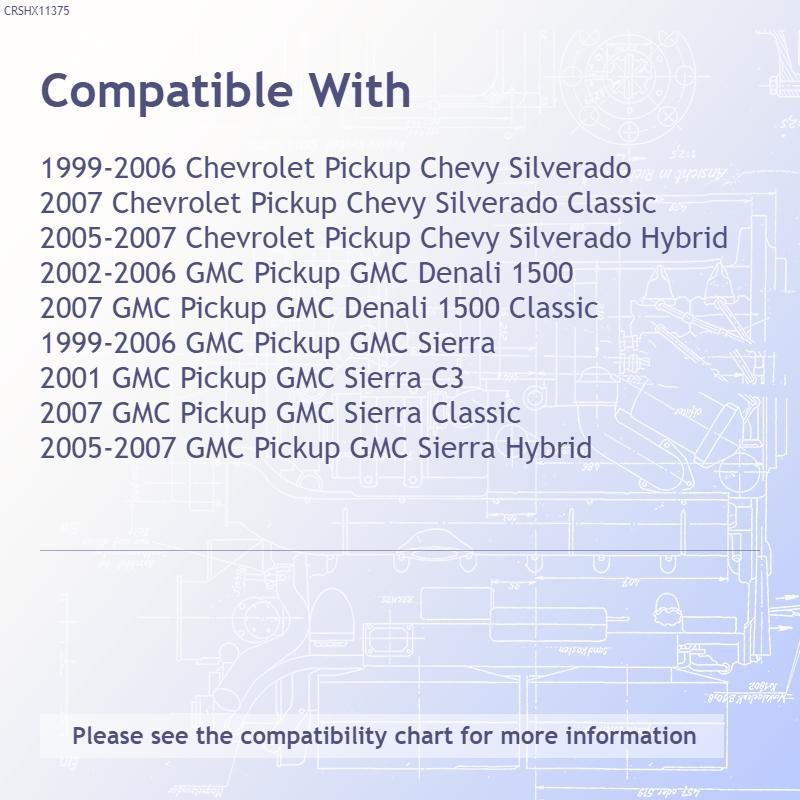 Replacement Tailgate Handle [w/o C3] Textured Black Finish-See Compatible Chart