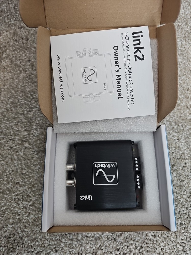 Link2-2-Channel Line Output Converter