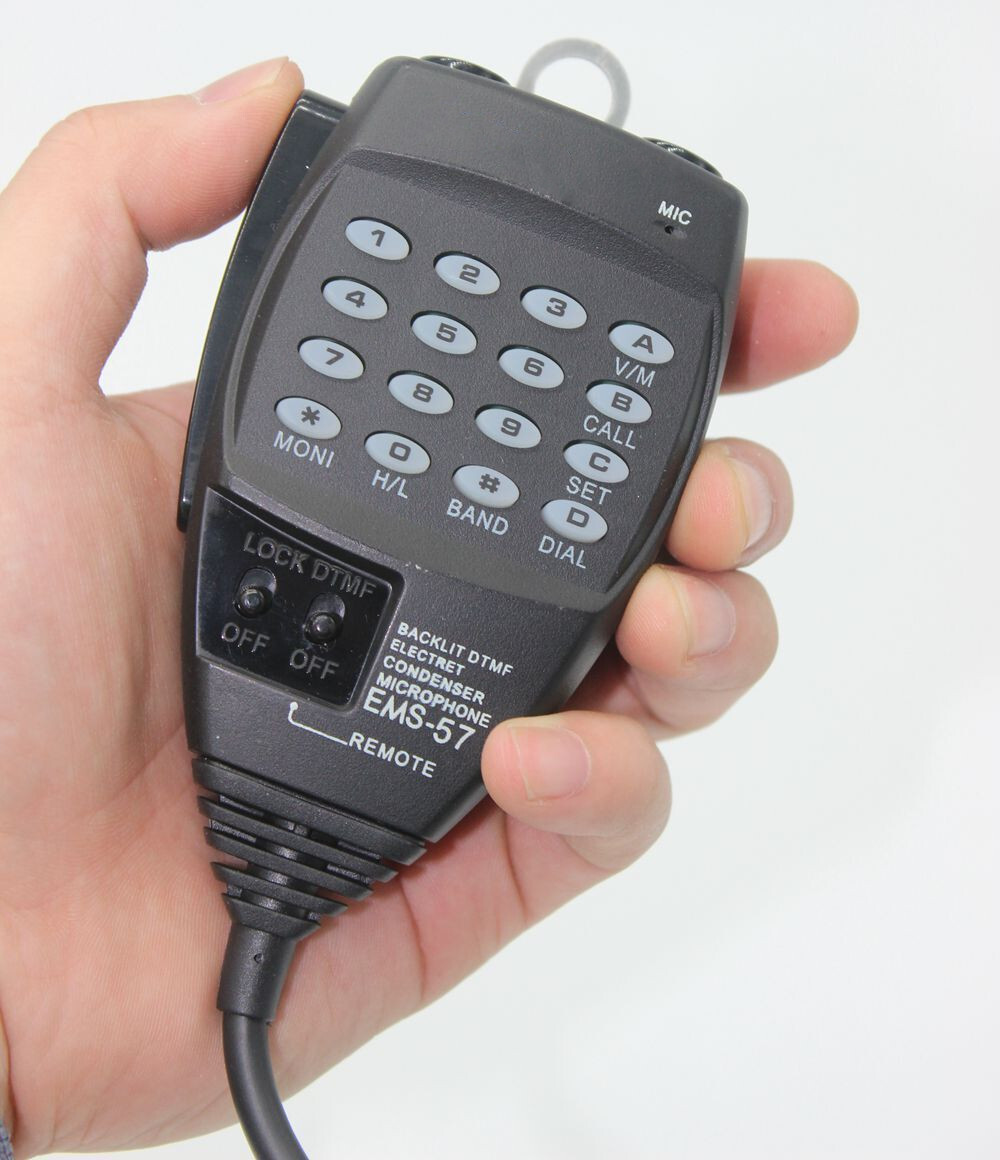 EMS-57 DTMF 8Pin Microphone For Alinco DR-135 DR-435 DR-635 DX-SR8T DX-77T Radio