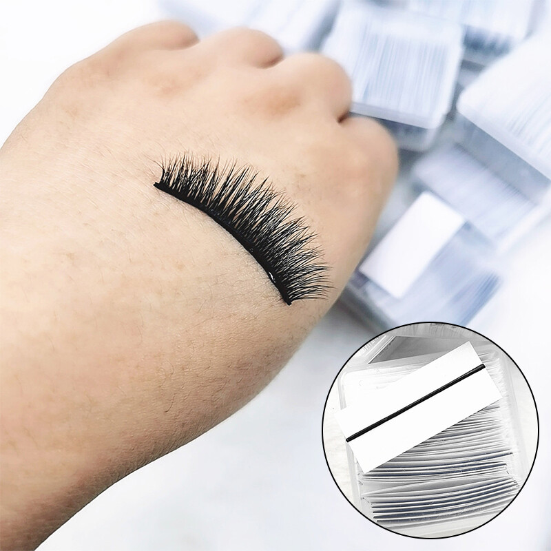 50/34X Reusable Self Adhesive Glueless Eyelashes With Glue False Eyelashes❥