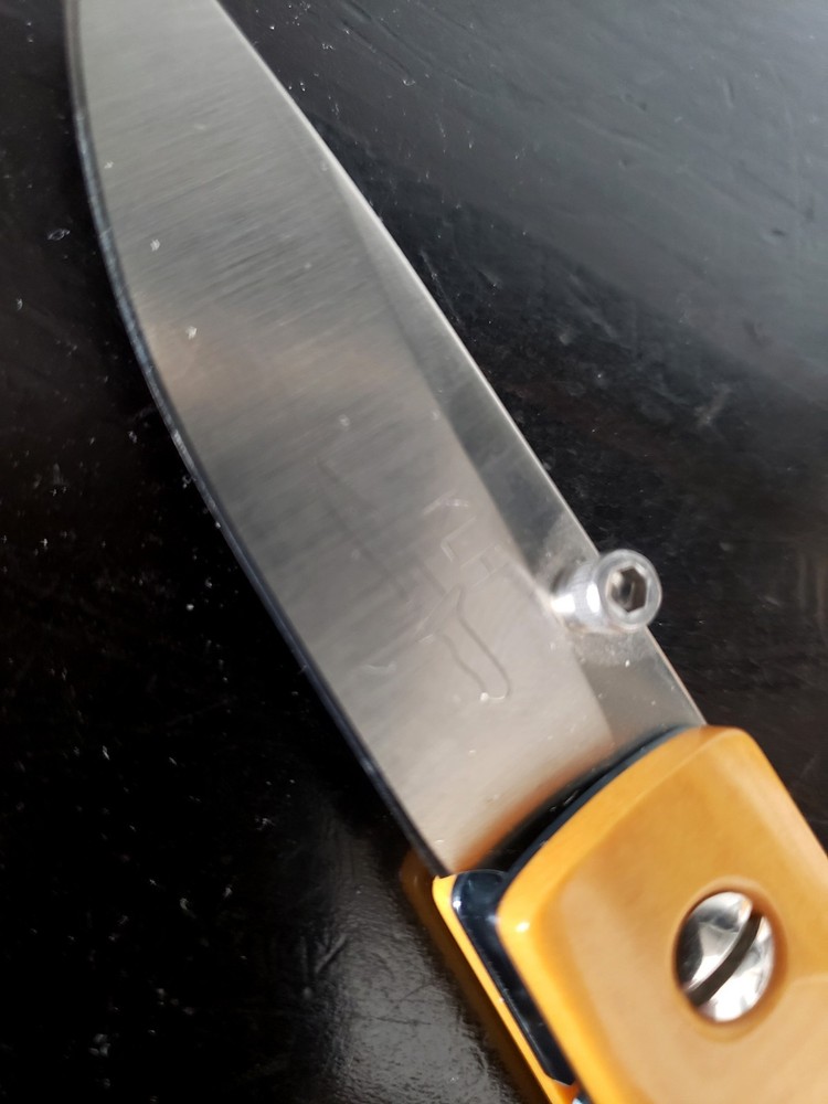 Kevin Hoffman Custom Knife Titanium Micarta