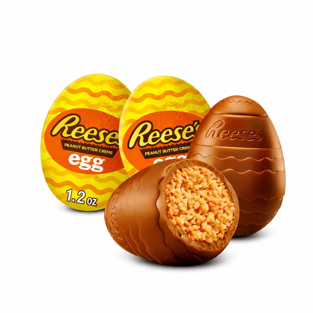 Reese's Peanut Butter Creme Eggs Easter Candy 1.2oz Bulk Bag 60 Count