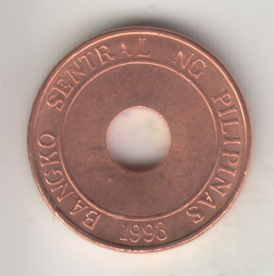 2003 Philippines 5 centavo, UNC, KM-268
