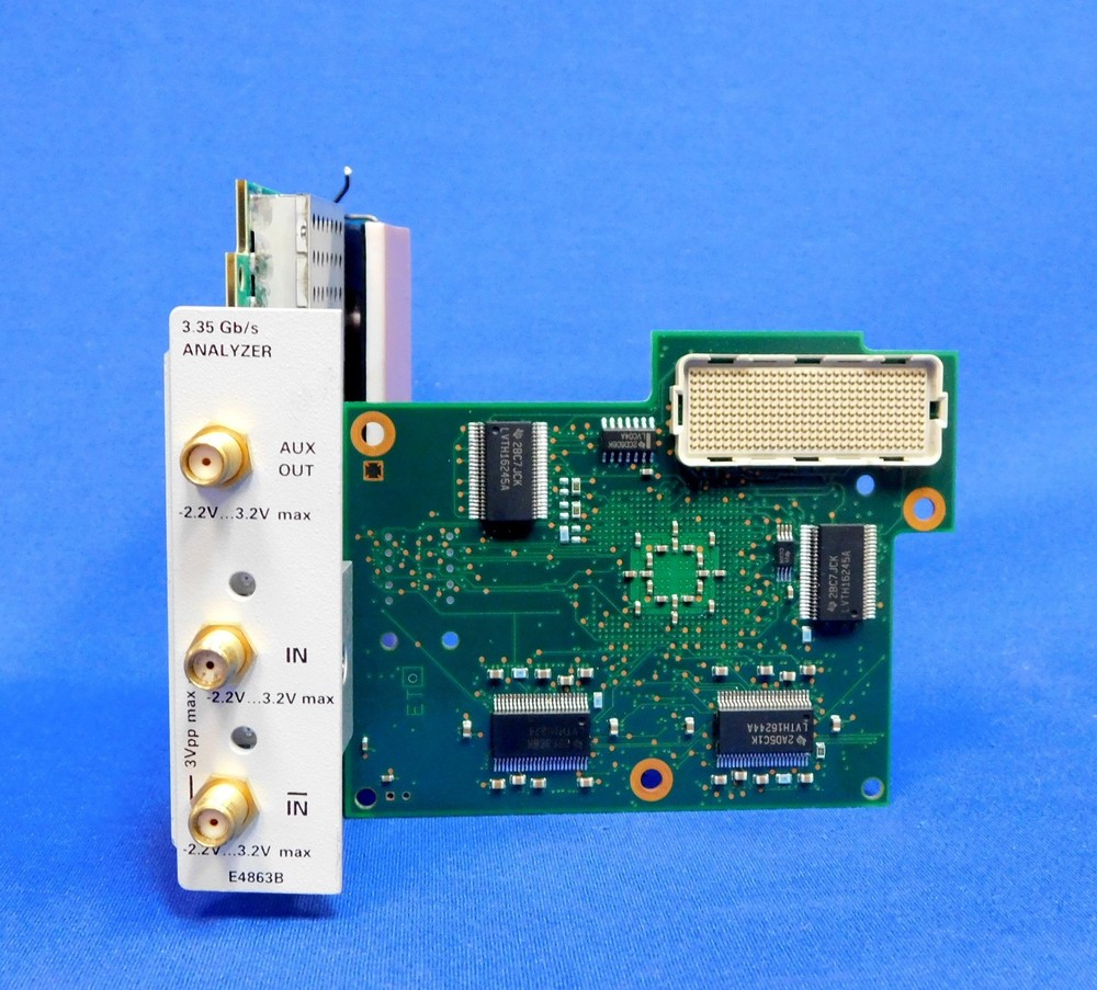Agilent E4863B 3.35Gbs Mod for ParBERT Analyzer 81250 Front-end-E4875A Software