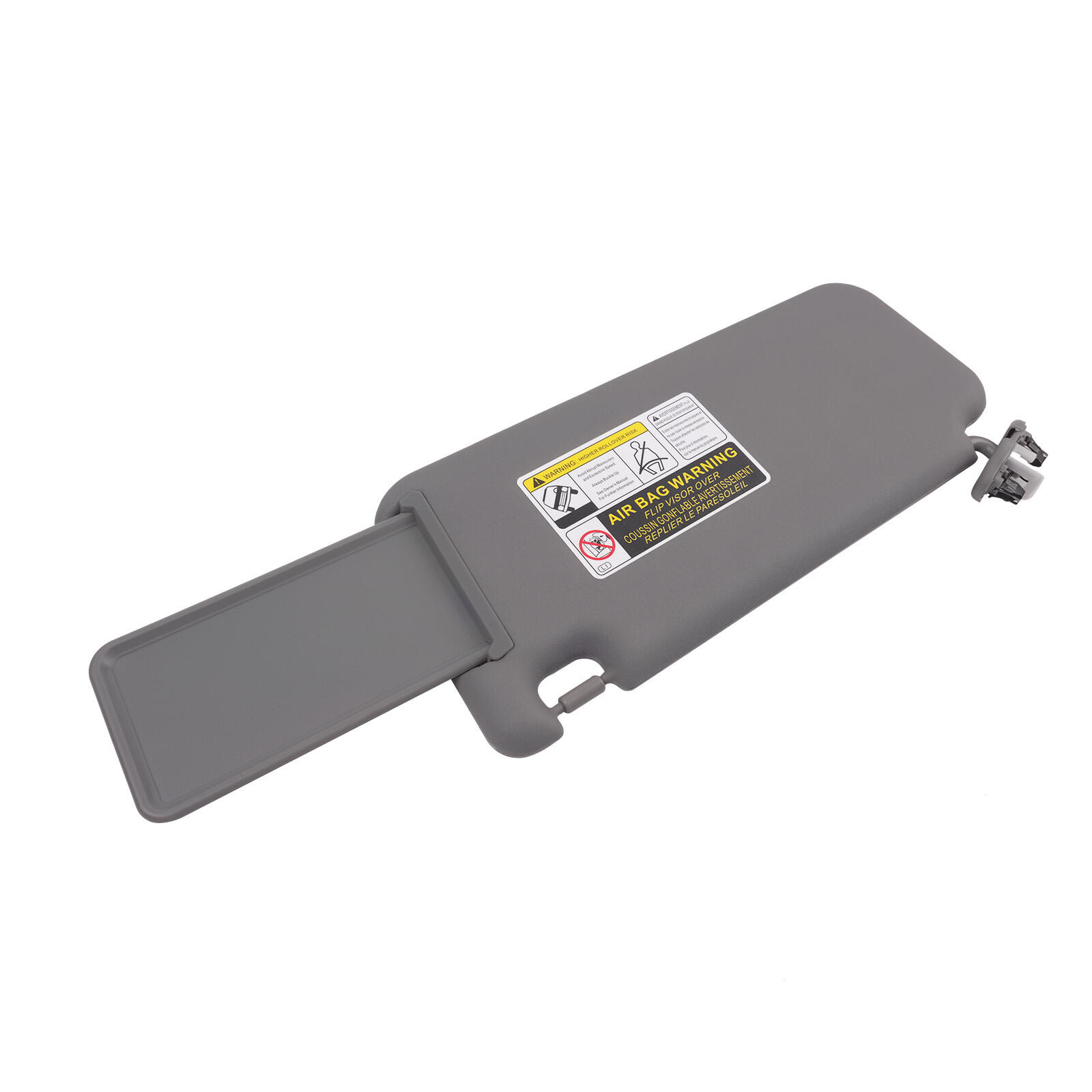 Gray Sun Visor Pair Left & Right Side For Toyota RAV4 2006-2012 74320-42501-B2