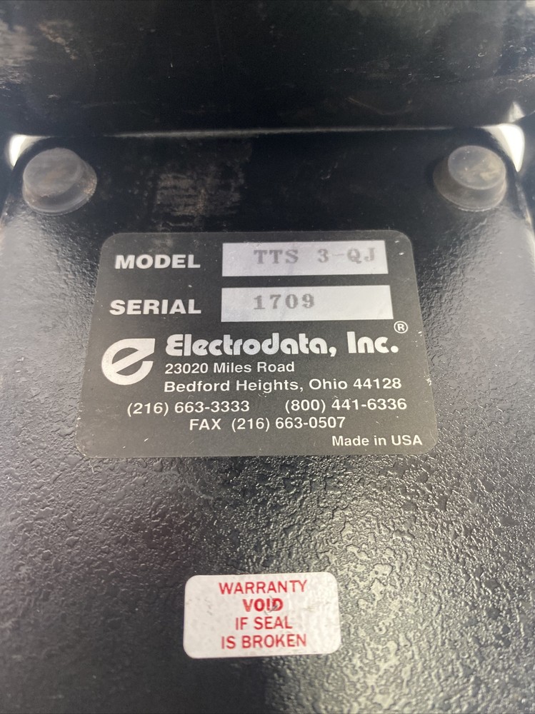 Electrodata TTS 3-QJ (Electrodata) COMMUNICATION TEST SET