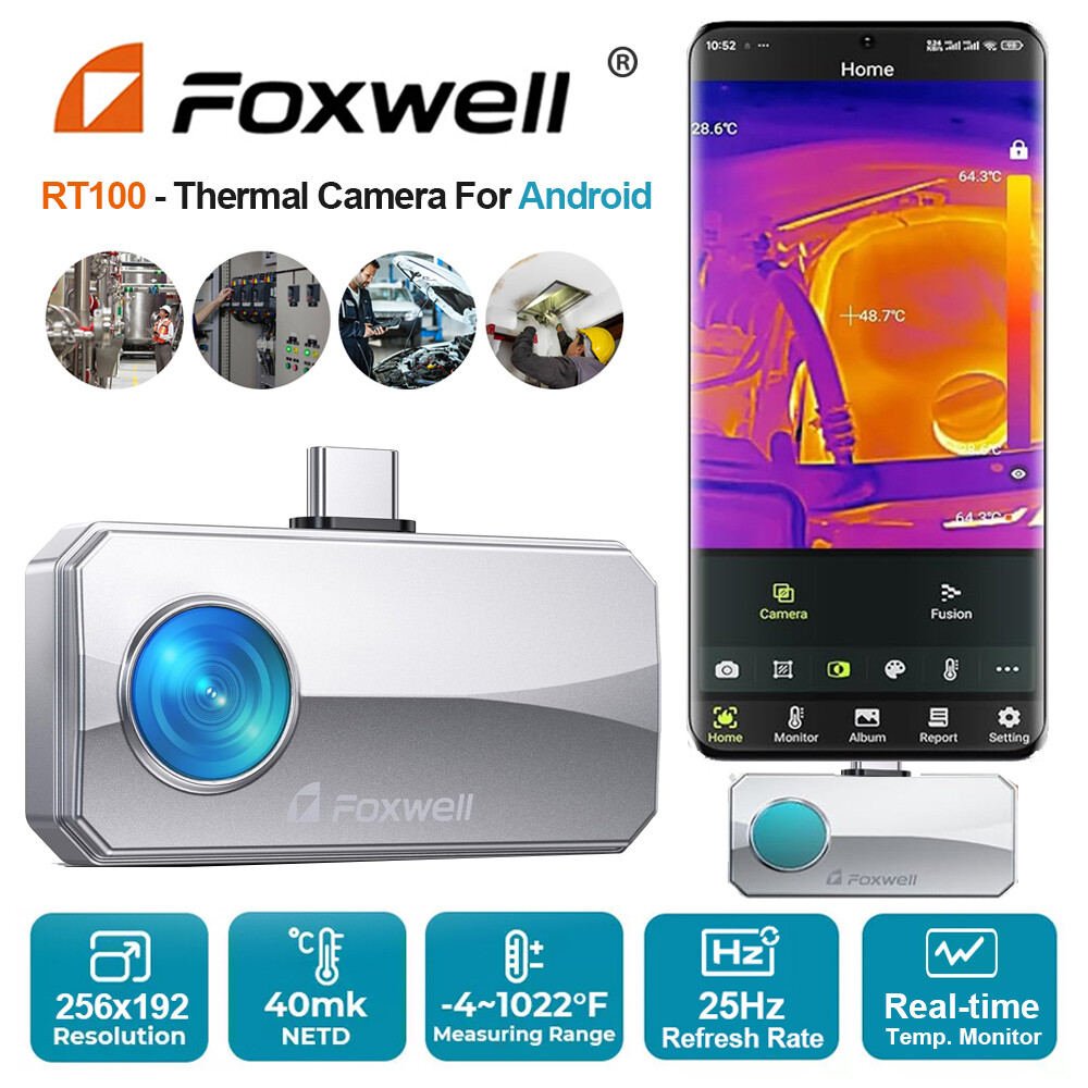 Thermal Camera (for Android) Infrared Thermal Imaging Camera 256*192 Resolution