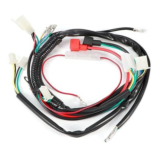 Engine Start Harness, Secure Universal Fit Wiring Loom PVC Electrical
