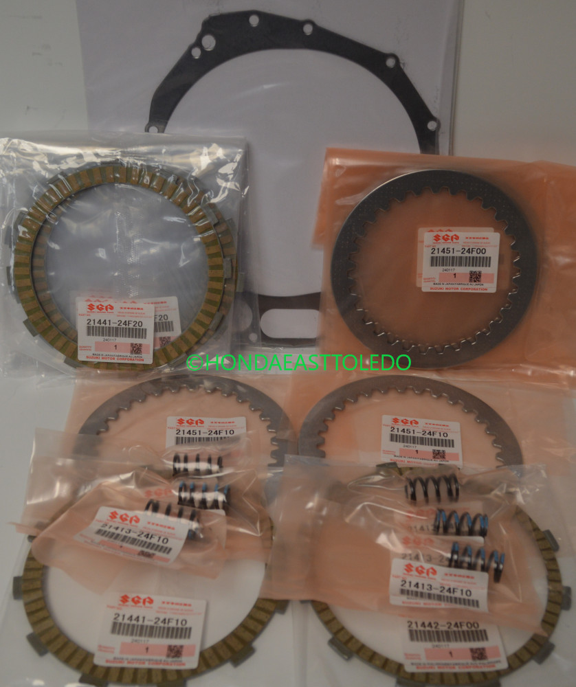 SUZUKI OEM CLUTCH PLATE KIT 2004-2007 HAYABUSA GSX1300R 21400-24820