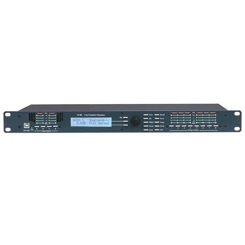 4.8SP Professional＆High-Quality DSP Audio Processor Speaker Management System