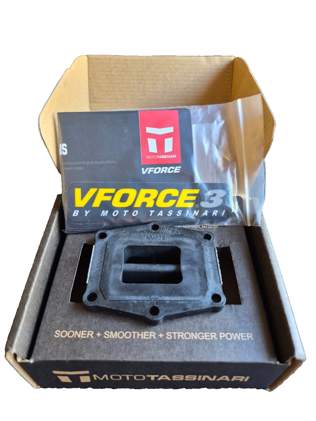 V-Force 3 Reed Valve System For 1986 thru 2001 Honda CR250 CR250R DirtBike MX