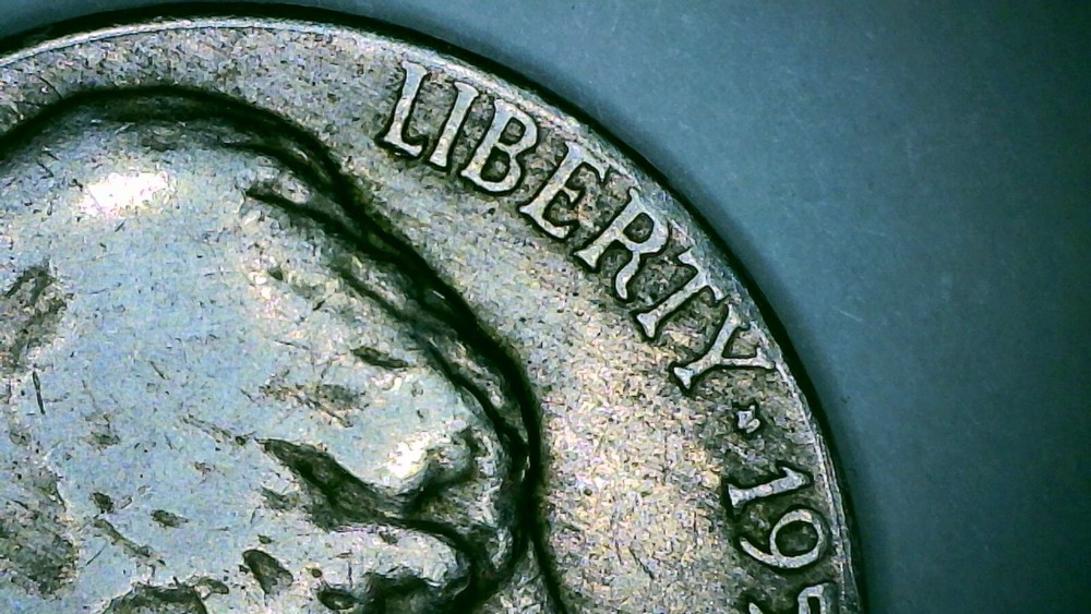 1954 D over S mint  mark Jefferson  Nickel errors