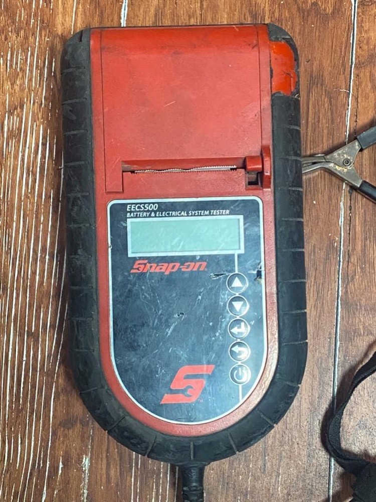 SNAP-ON EECS500 BATTERY & ELECTRICAL SYSTEM TESTER- USED.