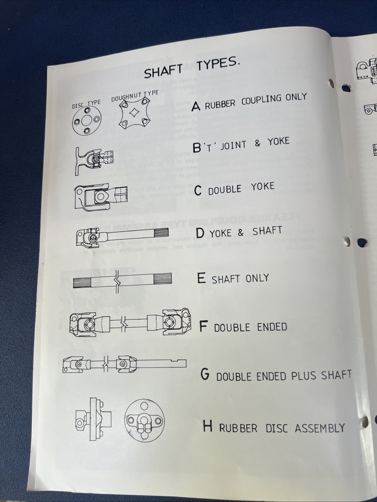 BRAKE ENGINEERING STEERING COUPLING CATALOGUE 7/89