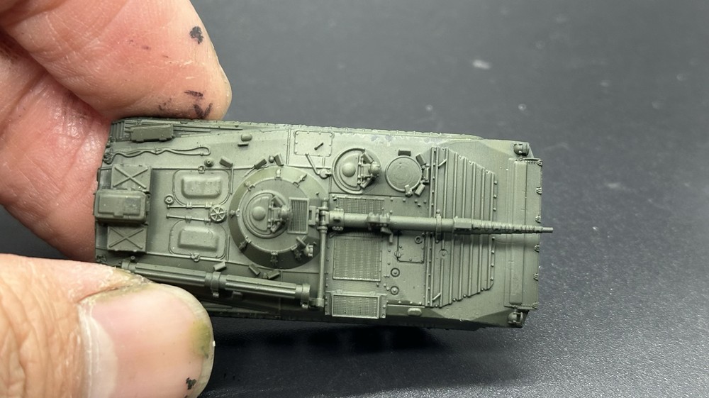 1/144 Bmp-1ksh Command Vehicle Finished Product Model