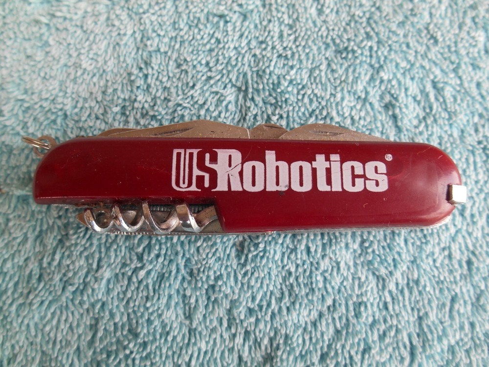 MULTI TOOL Pocket Knife 13 Functions Red Stainless China FOR US ROBOTICS.
