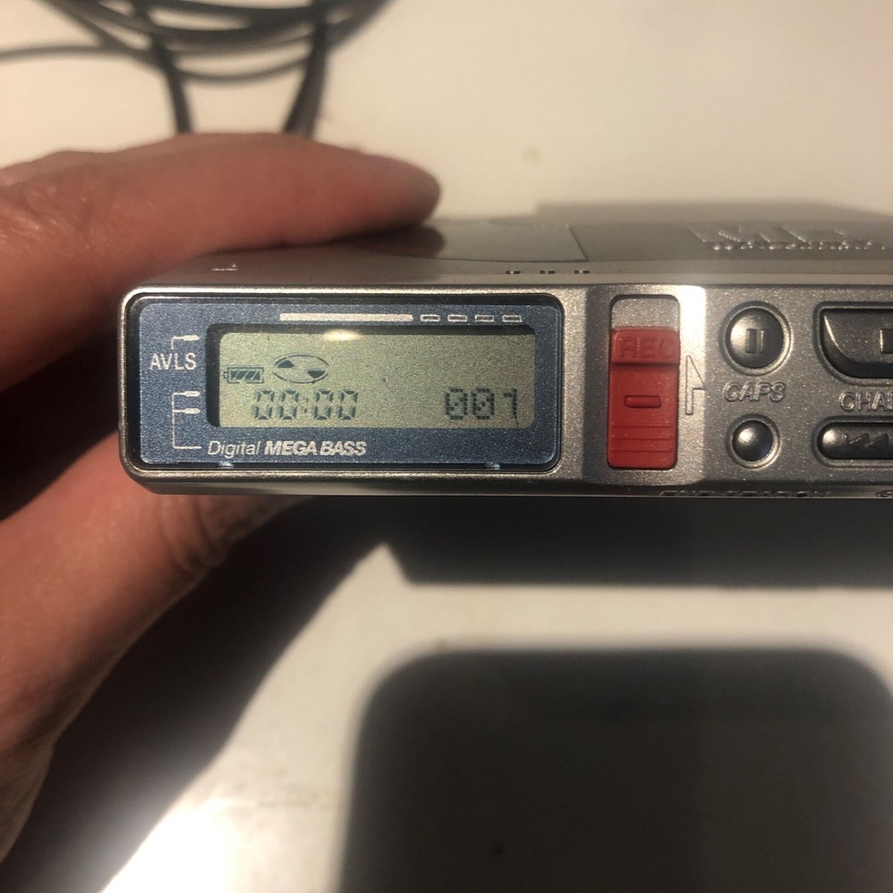 SONY MZ-R37 Minidisc Player & Recorder Works BUNDLE