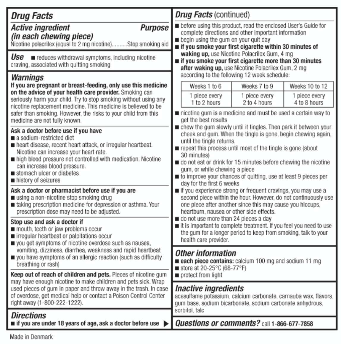 Kirkland Signature Quit 2mg / 4mg Quit Smoking Gum Nicotine Polacrilex 190-380ct