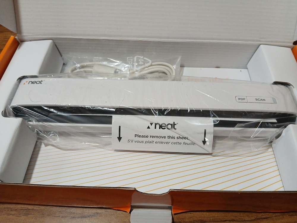 New NeatReceipts Mobile Document Scanner Digital Filing System USB PC/Mac