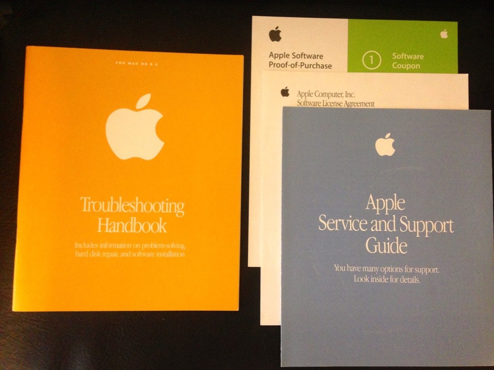 Apple Miscellaneous paperwork 2