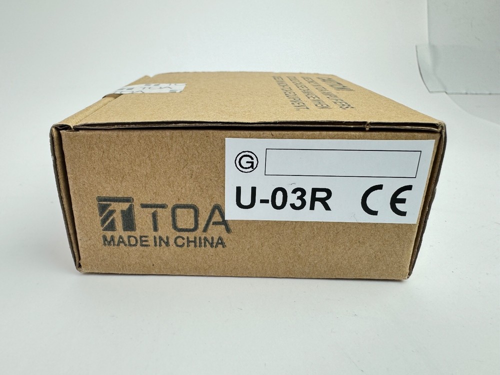 TOA Electronics U-03R Unbalanced Line Input Lo/Hi Cut Filter Module