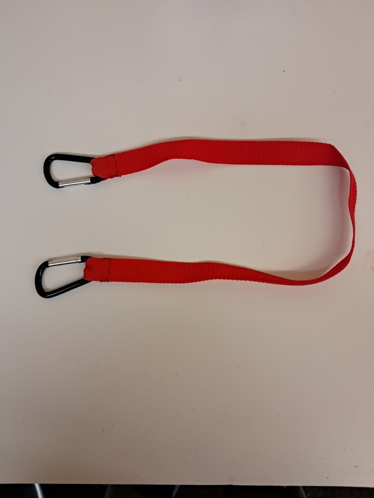 Simple Red Compound Bow Strap Size Small