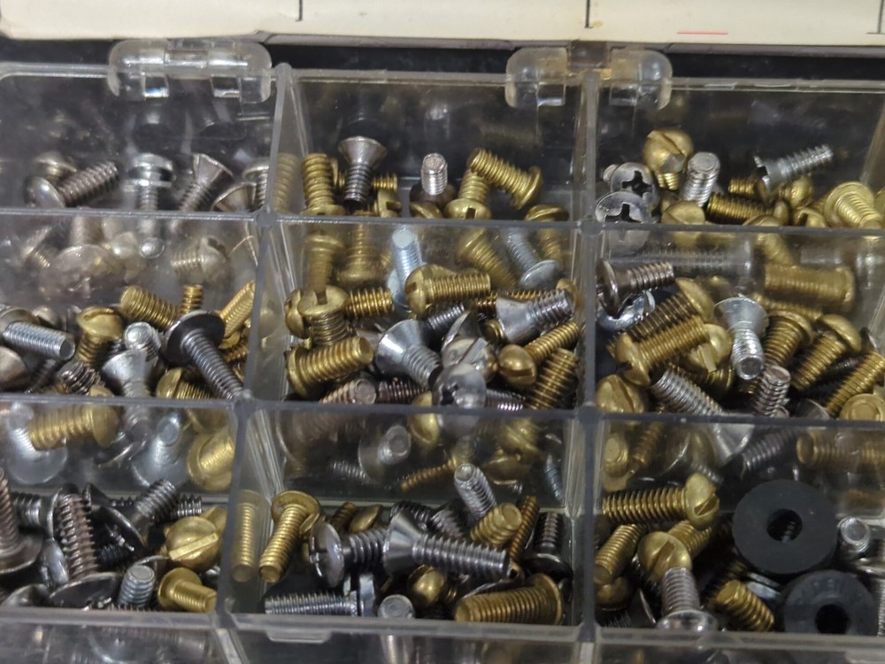 Bibb Screw Kit, Brass Assortment