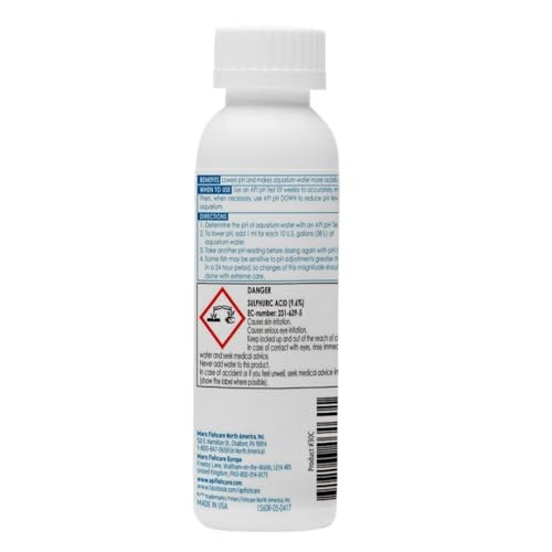 API pH DOWN Freshwater Aquarium Water Treatment 4 oz pH Reducing Solution