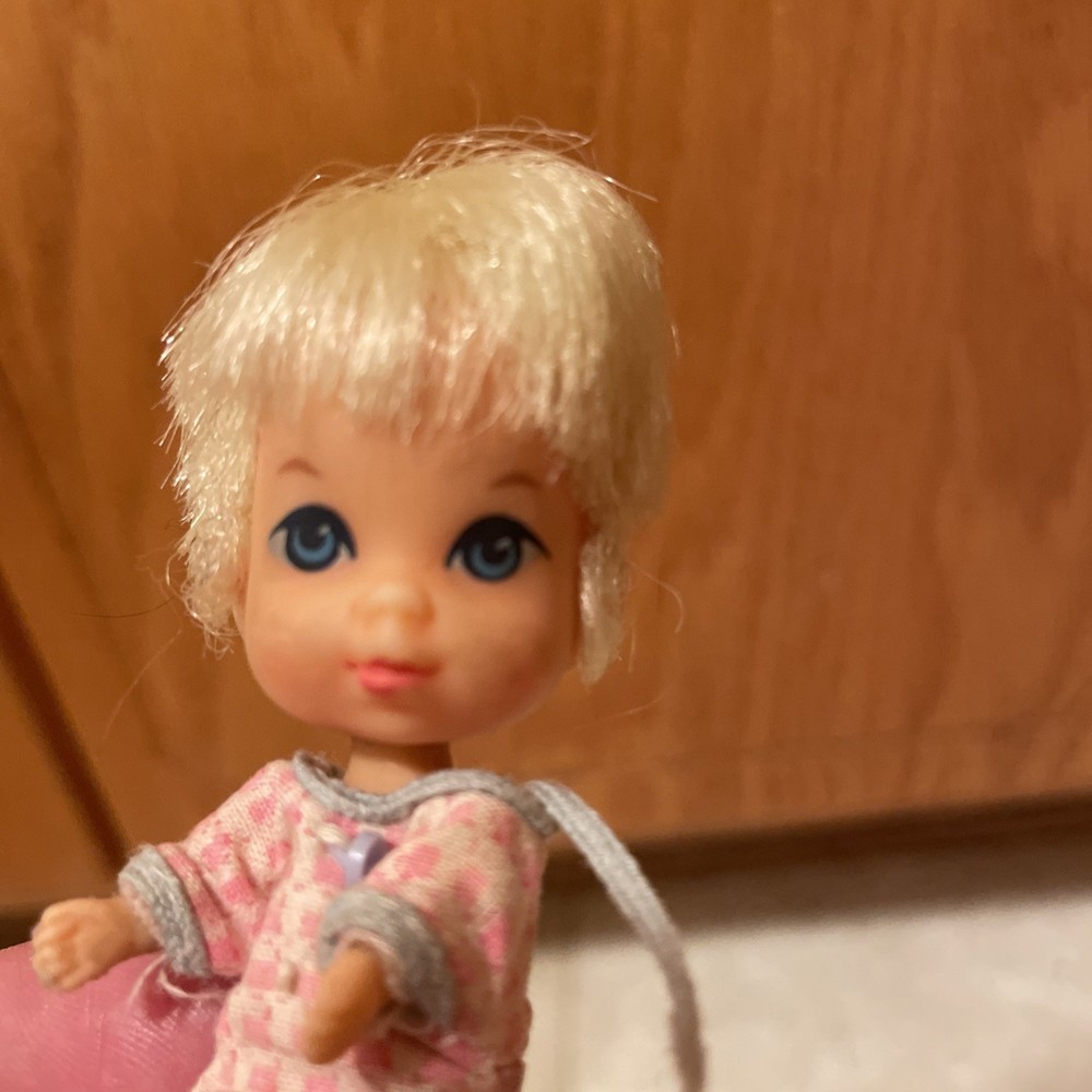 Vintage 1966 Mattel Liddle Kiddles Baby Diddle Doll