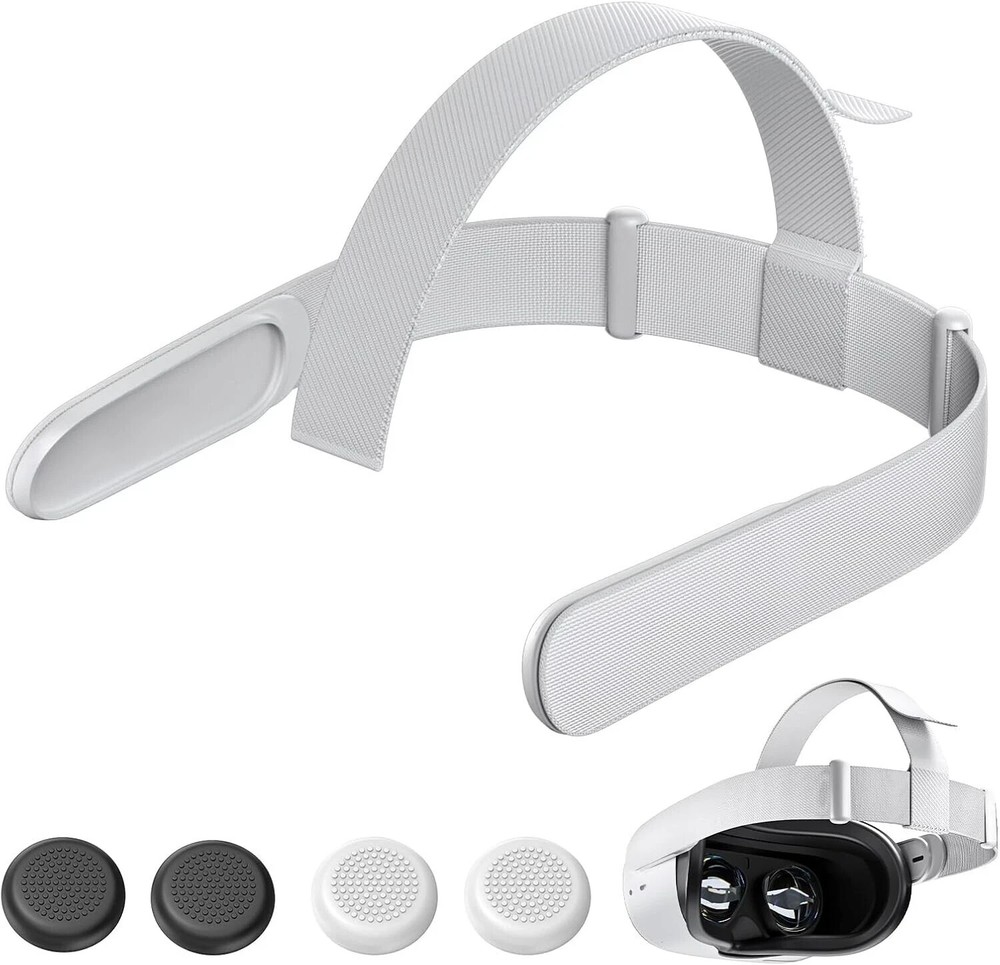Head Strap for Oculus Quest 2 Headset, Original Replacement Meta Quest 2 Head St