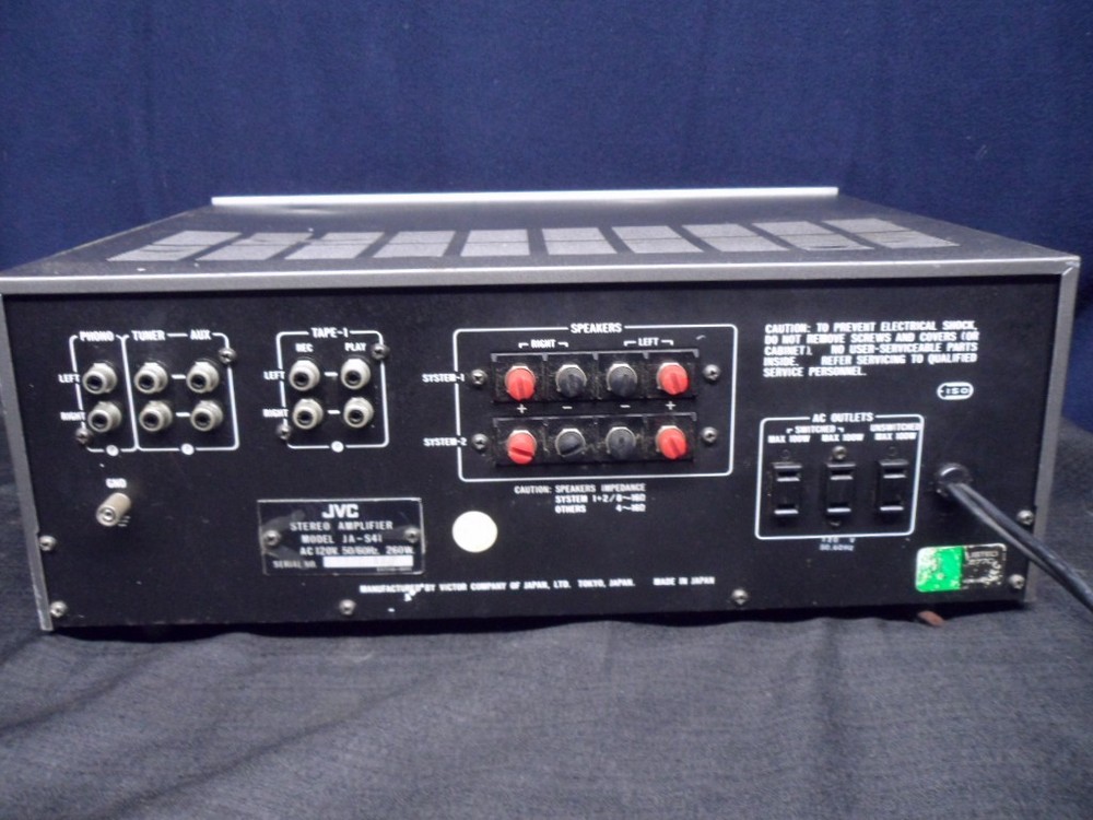 Vintage JVC JA-S41 Amplifier