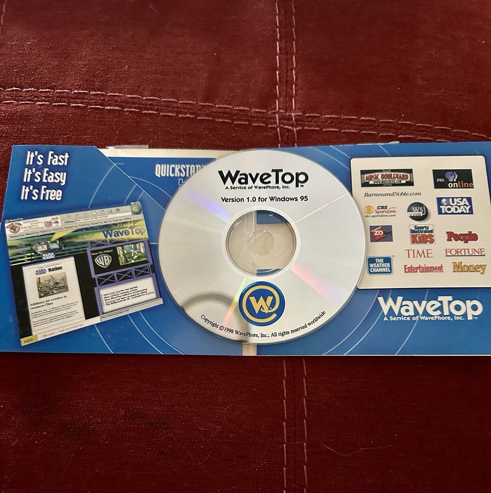 Vintage NEC Microsoft 95 Software CD bundle