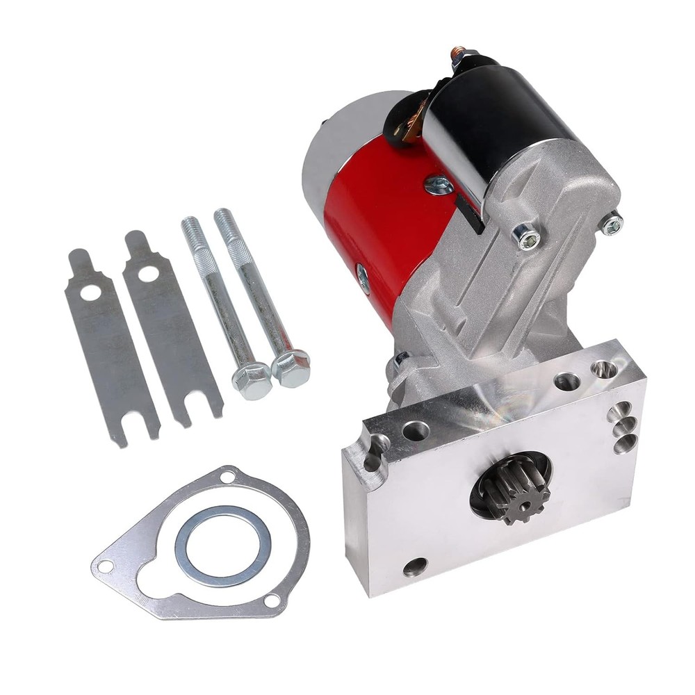 High Torque Mini Starter 153/168 Tooth for Small/Big Block - Replacement for...