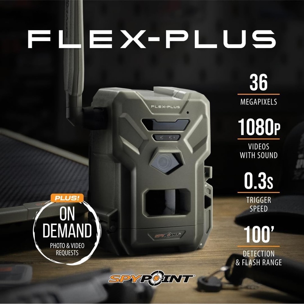 Spypoint FLEX-PLUS 36 Megapixel Cellular Trail Camera