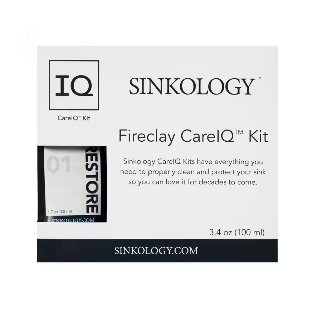 Sinksense Fireclay Care IQ Kit