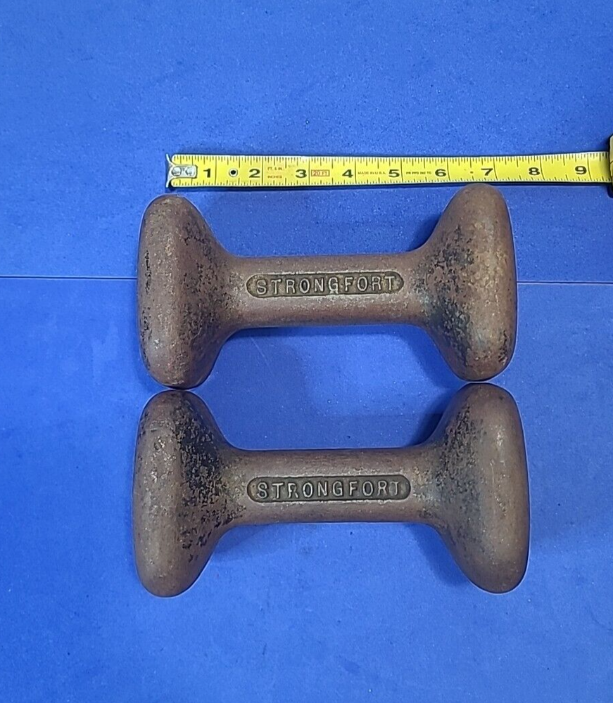 Strongfort Square Loadable Fillable Dumbbells