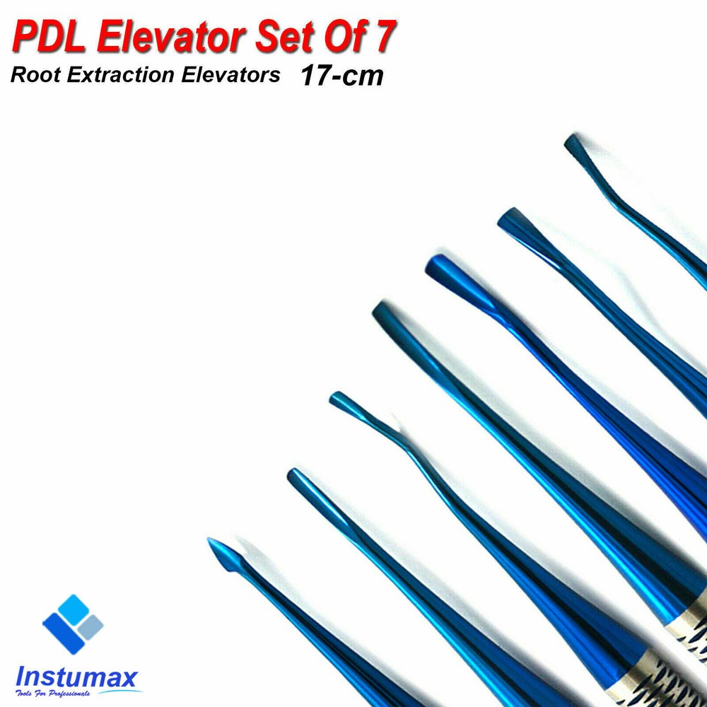 Dental Luxating Elevators PDL Periotome Luxation Root Extracting Extraction Kit