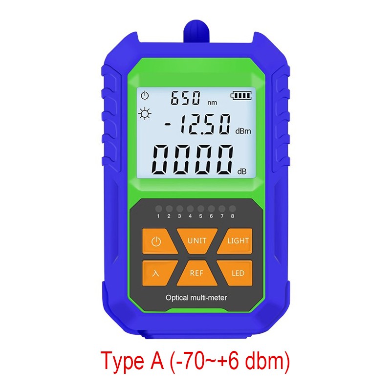 Optical Power Meter Mini Optical Power Tester Portable Digital Light
