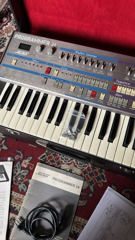 SOLTON Programmer 24w Original Manuals, Case & Accessories (SERVICED) 1985