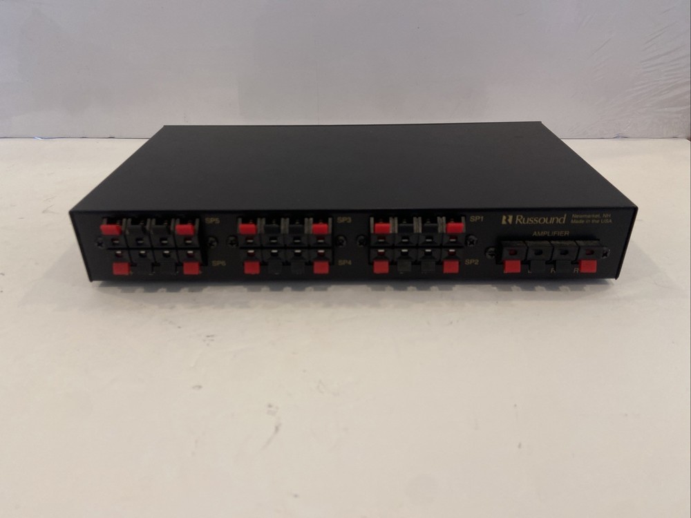 ✨ Russound SS-6 Speaker Selector with Automatic Impedence Protection ✨