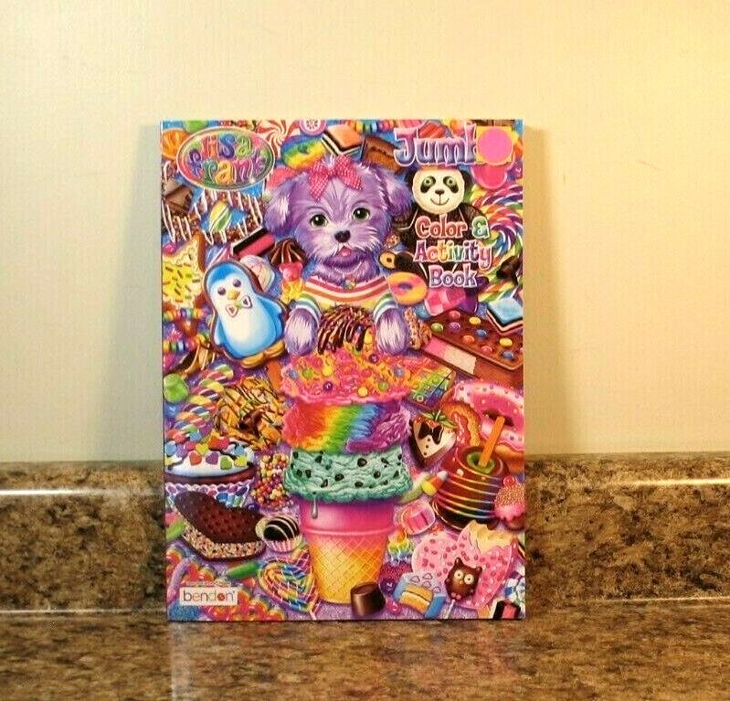 LISA FRANK Coloring Activity Book NEW