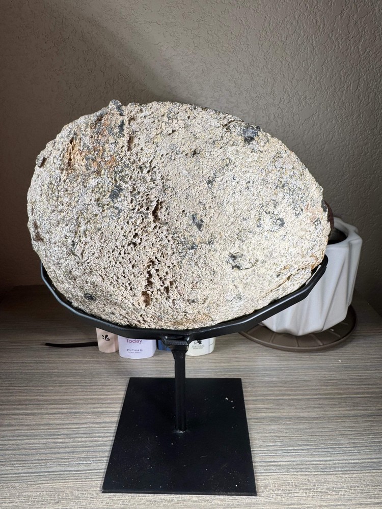 Brazilian Druzy Agate on Custom Stand