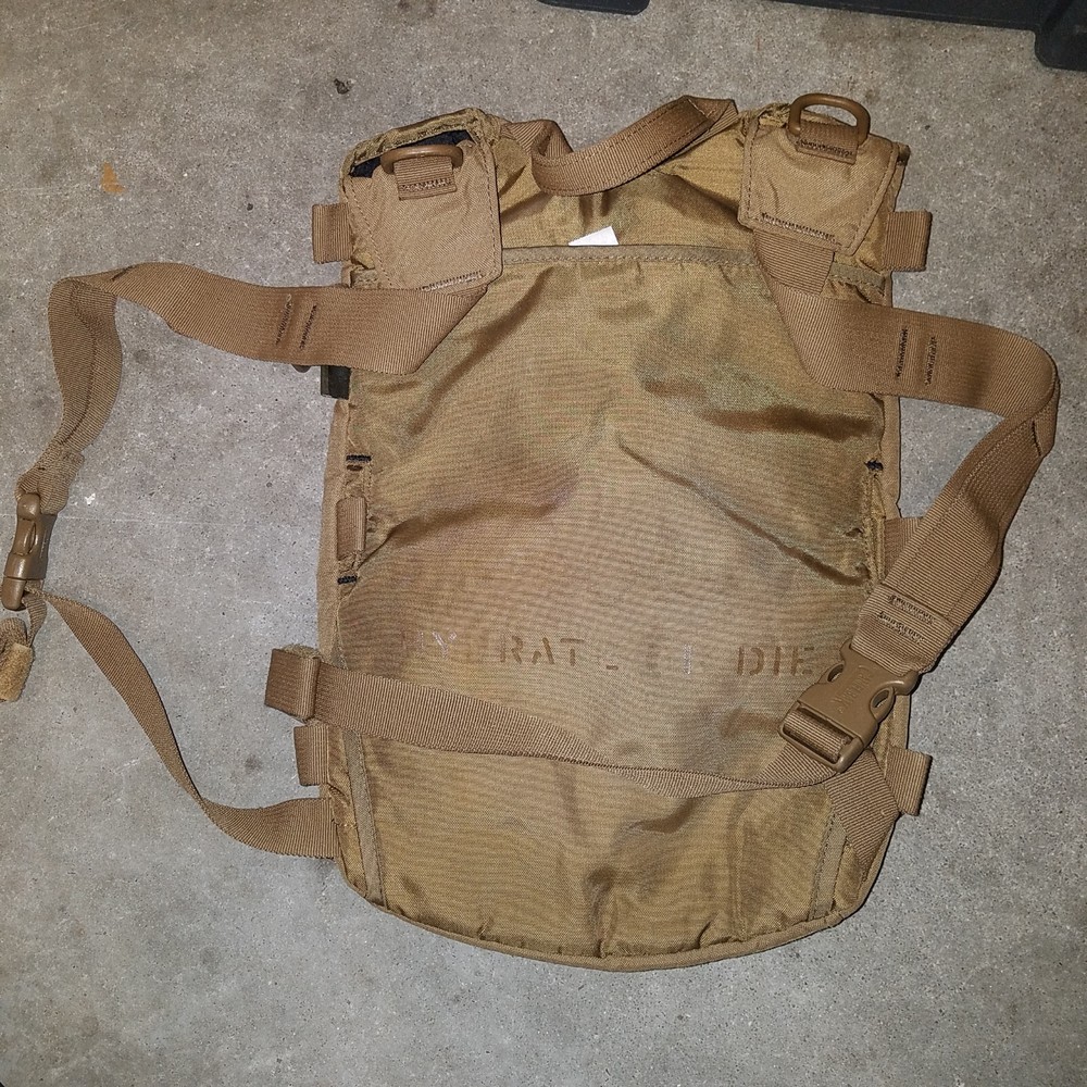 USMC Issue Coyote FILBE HYDRATION PACK Carrier Backpack Camelback Brand CIF